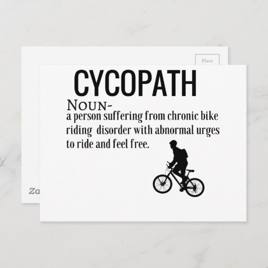 Carte Postale Définition de dictionnaire de conception de nom de (Devant / Derrière)