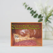 Carte Postale Définition de l'alcool par le chien (Debout devant)