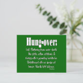 Carte Postale Définition du basculement (Debout devant)