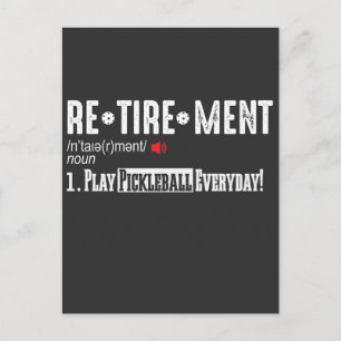 Carte Postale Définition du joueur de basket-ball de retraite