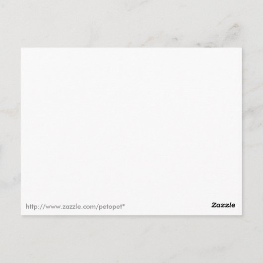 Carte Postale Définition du perroquet (Dos)