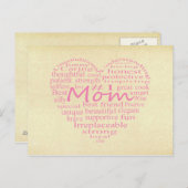 Carte Postale Définition d'un schéma mère-coeur par STaylor (Devant / Derrière)