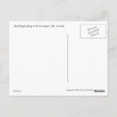 Carte Postale Défis (Dos)