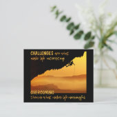 Carte postale "DÉFIS" (Debout devant)