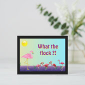 Carte Postale Dégage d'ici (Debout devant)