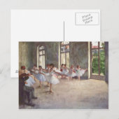 Carte Postale Degas Art (Devant / Derrière)