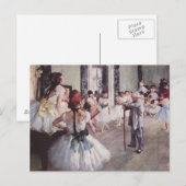 Carte Postale Degas Art (Devant / Derrière)