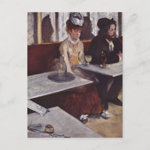 Carte Postale Degas, Edgar Germain Hilaire Der Absinth 1876 Tech