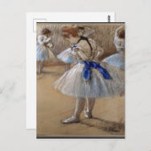Carte Postale Degas Étude d'un danseur (Devant / Derrière)