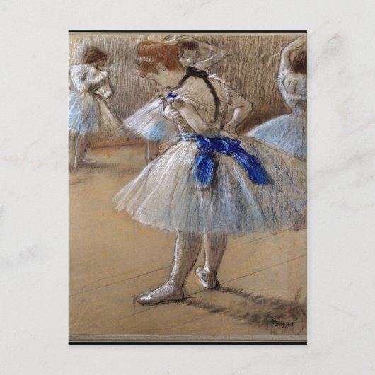 Carte Postale Degas Étude d'un danseur (Devant)