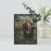 Carte Postale Dégonfler le Marais Drôle (Debout devant)