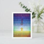 Carte Postale Dégradé avec flèche, Paul Klee (Debout devant)