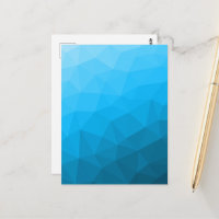 Dégradé cyan bleu motif maillé géométrique Triangl