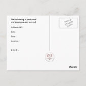 Carte Postale Dégustation de crème glacée sweet sixteen (Dos)