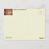 Carte postale d'Égypte-Hiéroglyphes (Dos)