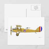 Carte Postale DeHavilland DH-4 Cat009M (Devant / Derrière)