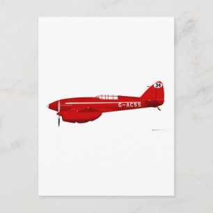 Carte Postale DeHavilland DH-88 Comet