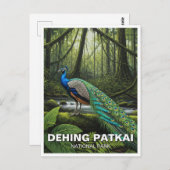 Carte Postale Dehing Patkai National Park India Travel (Devant / Derrière)