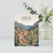 Carte Postale Deià Espagne (Debout devant)
