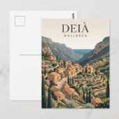 Carte Postale Deià Espagne (Devant / Derrière)