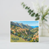 Carte Postale Deià Espagne (Debout devant)