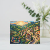 Carte Postale Deir el Qamar Liban (Debout devant)