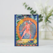 Carte Postale Déité bouddhiste tibétaine de Vajrayogini (Debout devant)
