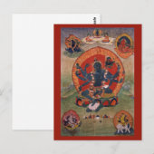 Carte Postale Déité Tara verte (Devant / Derrière)