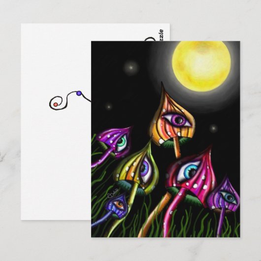 Carte Postale Déjeuner (Devant / Derrière)