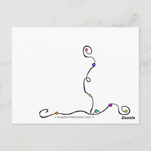 Carte Postale Déjeuner (Dos)