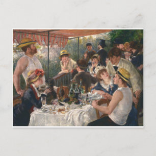 Carte Postale Déjeuner de la fête nautique - Renoir