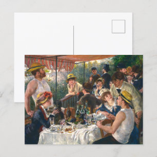 Carte Postale Déjeuner des canotiers Renoir