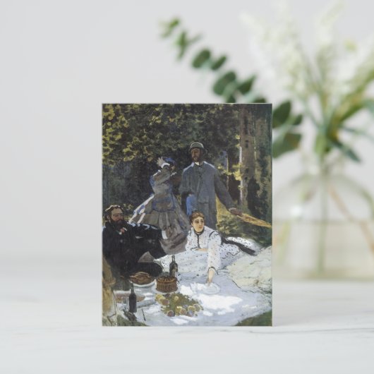 Carte Postale Déjeuner sur l'herbe (Debout devant)