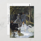 Carte Postale Déjeuner sur l'herbe (Devant / Derrière)