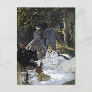 Carte Postale Déjeuner sur l'herbe