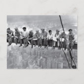 Carte Postale Déjeuner Sur Un Gratte-Ciel (Devant)