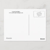 Carte Postale DÉJEUNONS ! par April McCallum (Dos)