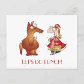 Carte Postale DÉJEUNONS ! par April McCallum (Devant)