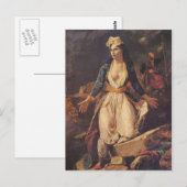 Carte Postale Delacroix Art (Devant / Derrière)