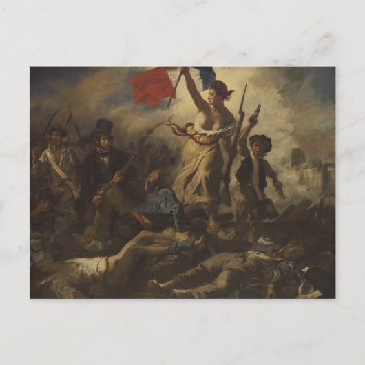 Carte Postale Delacroix Art (Devant)