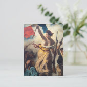 Carte Postale Delacroix - La Liberté guidant le peuple Gros plan (Debout devant)