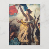 Carte Postale Delacroix - La Liberté guidant le peuple Gros plan (Devant)