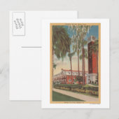 Carte Postale Deland, Floride - Vue de Stetson University (Devant / Derrière)