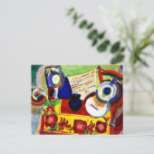 Carte Postale Delaunay - Vie morte portugaise (Debout devant)