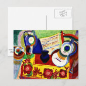 Carte Postale Delaunay - Vie morte portugaise (Devant / Derrière)