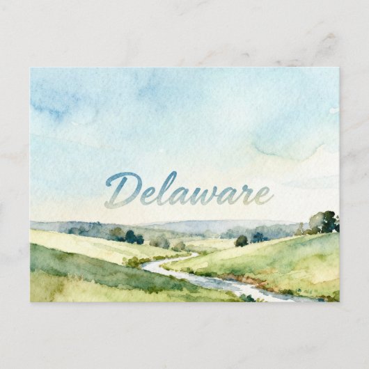 Carte Postale Delaware (Devant)