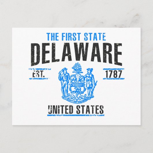 Carte Postale Delaware (Devant)