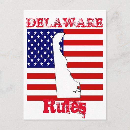 CARTE POSTALE DELAWARE (Devant)