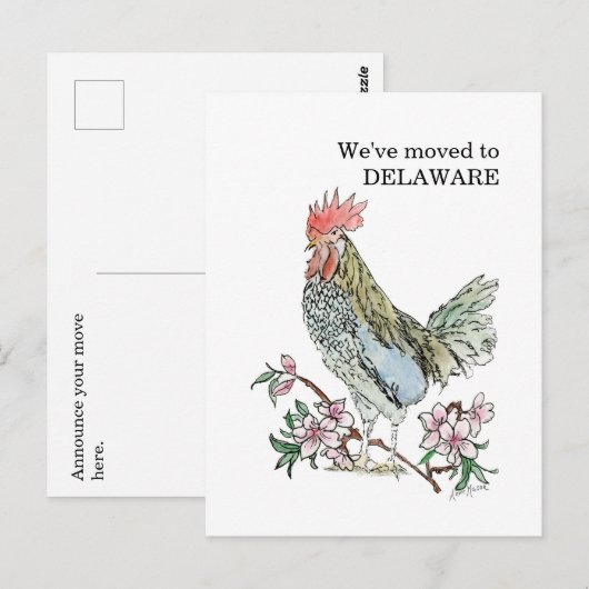 Carte Postale Delaware (Devant / Derrière)