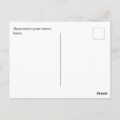 Carte Postale Delaware (Dos)